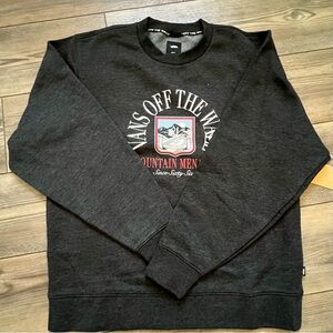 NWT Men Vans Bored Patrol Pullover Crewneck Sweater Sz S